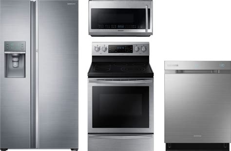 Samsung Sareradwmw126 Samsung 4 Piece Kitchen Appliances Package With