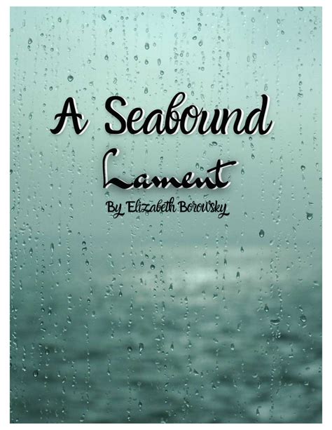 A Seabound Lament Sheet Music Elizabeth Borowsky Piano Solo