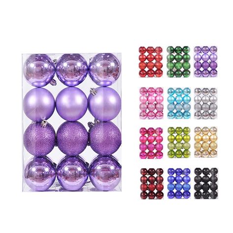 Chgbmok Pcs Christmas Balls Ornaments For Xmas Christmas Tree