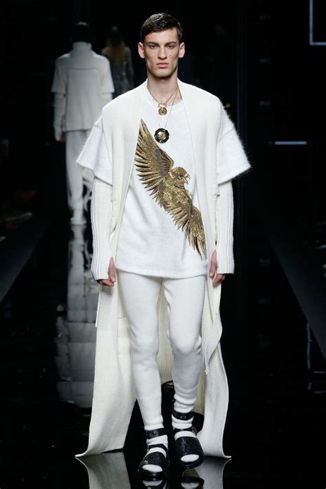 David Trulik Au D Fil Balmain Fashion Week Fashion Runway