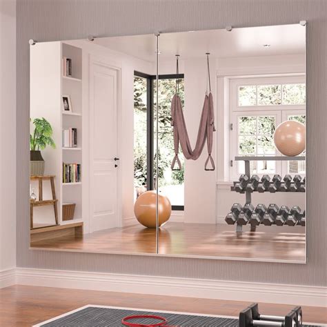 Wall Mirrors in 2024 | Wall mirrors home gym, Home gym mirrors, Gym mirrors