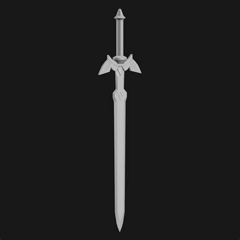 Zelda Master Sword 3d Printing Model Stl For Cosplay