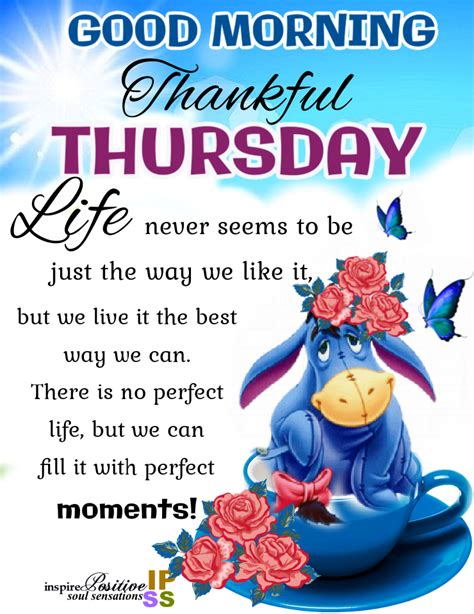 Good Morning Thankful Thursday Pictures Photos And Images For