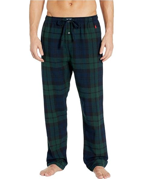 Mens Polo Ralph Lauren Flannel Pajama Pants