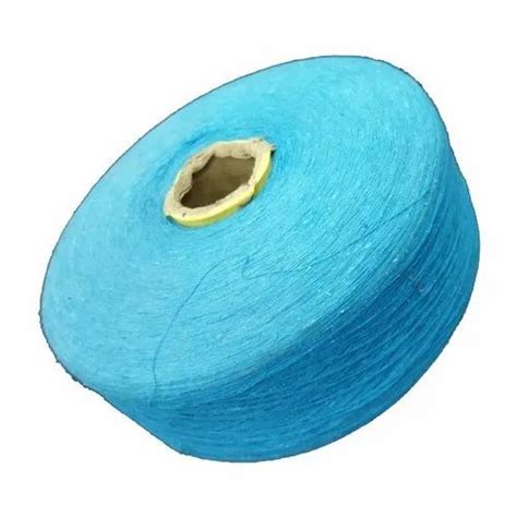 Ring Spun Dyed Sky Blue Cotton Yarn For Weaving Count 40 At Rs 68 Kg In Meerut