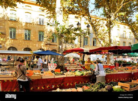 Fruit And Vegetable Market Aix En Provence Bouches Du Rhone Provence