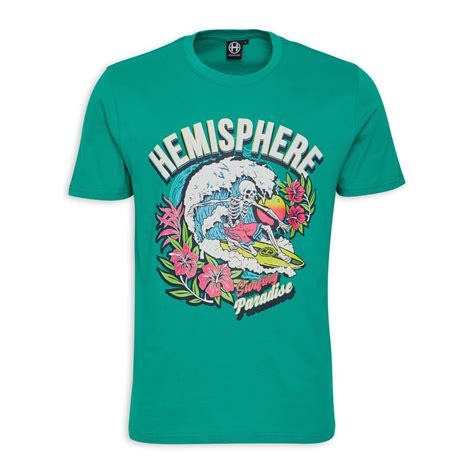 Seafoam Green Branded T Shirt 3108517 Hemisphere