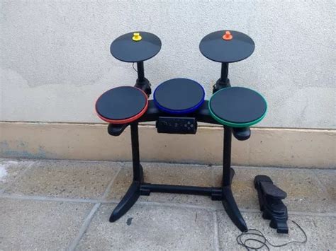 Bateria Guitar Hero Ps Usada N O Acompanha Receptor Escorrega O Pre O