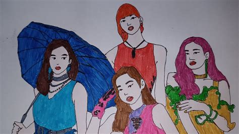 Coloring Blackpink Coloring Blackpink Blackpinkfanart Colouring