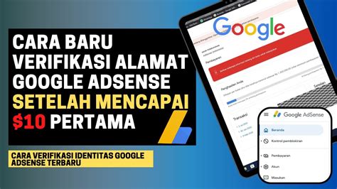 Cara Verifikasi Identitas Dan Request Pin Google Adsense Terbaru 2421