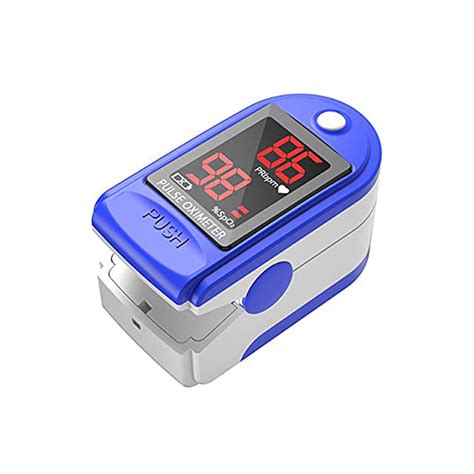 Pulse Oximeter Fingertip Measure Blood Oxygen Levels And Heart Rate