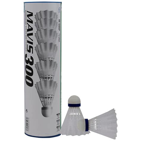 Yonex Mavis 300 Nylon Badminton Shuttlecock White Pncsports