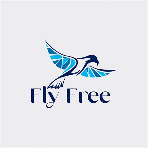 Premium Vector Simple Modern Flying Bird Illustration Logo Vector Design