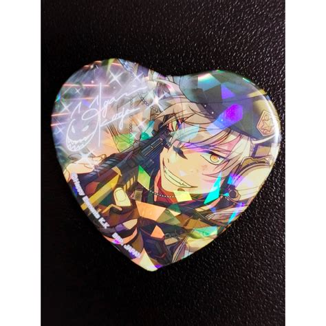 Badge Heart Silver Wolf Survivor Koga Oogami Undead Group Official