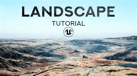 Create Landscapes In Unreal Engine Beginner Tutorial Youtube