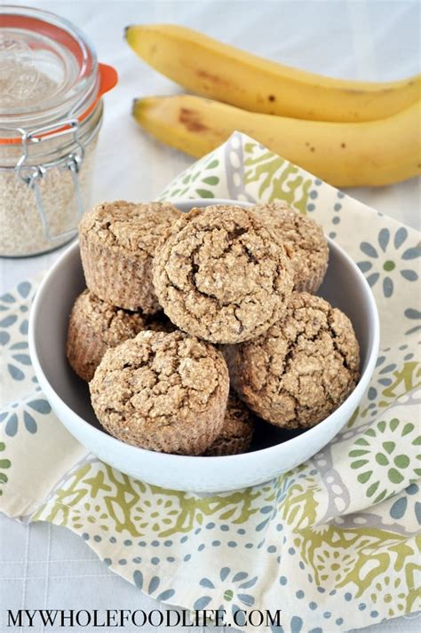 Oat Bran Muffins Vegan Gluten Free My Whole Food Life