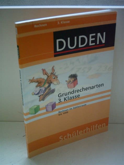 Duden Grundrechenarten 3 Klasse Müller Wolfangel Ute Schreiber