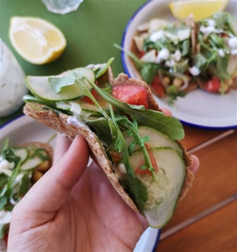 Tacos Saludables Con Garbanzos LaWebcinera