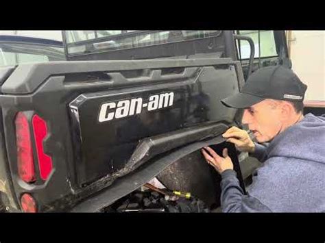 Can Am Defender Fender Flare Install YouTube