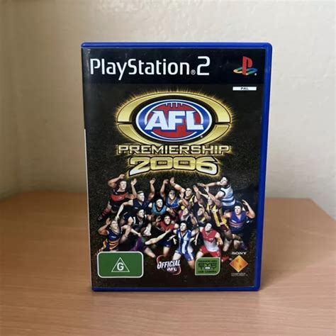 AFL PREMIERSHIP 2006 PlayStation 2 PS2 Regole Australiane Calcio PAL