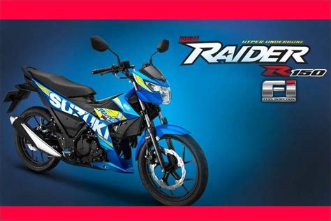 A Limited Edition Suzuki Raider R Fi For Rm K