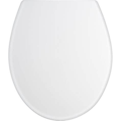 SAMOA Cuvette Toilette Forme O Abattant WC Avec Frein De Chute Lunette