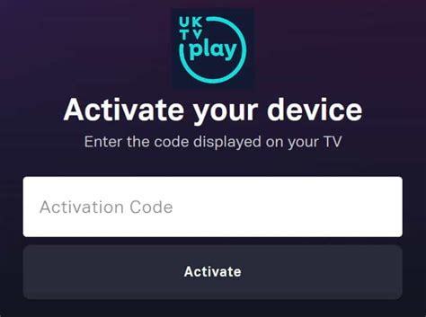 Activate Uktv Play At U Co Uk Activate Login Enter Tv Activation Code