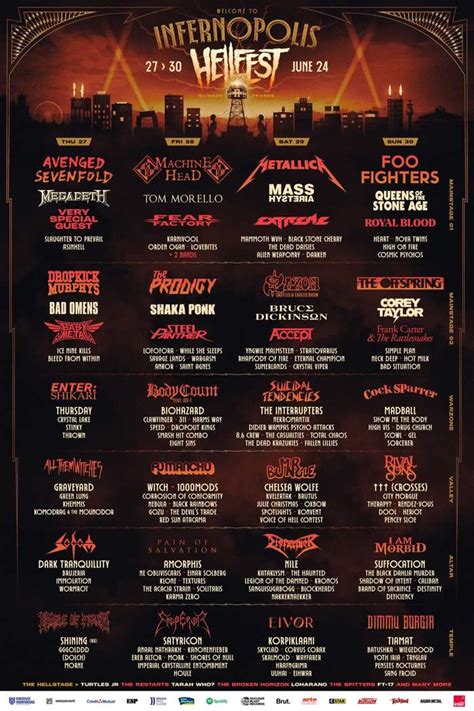 Watch Hellfest 2024 Livestream Sets Plus Stream Schedules Lambgoat