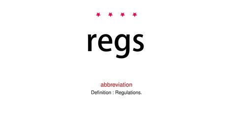 How To Pronounce Regs Vocab Today Youtube