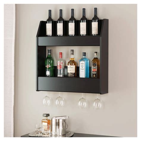 Wall Mount Liquor Cabinet Mancavia