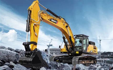 Sany Excavator Sy395h And Sy750h March The Heavy Duty Market