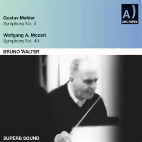 GUSTAV MAHLER MAHLER Symphony No 4 Mozart Symphony No 40 CD Album