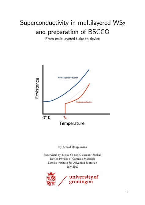 Pdf Superconductivity In Multilayered Ws2 And Preparation Of Bscco