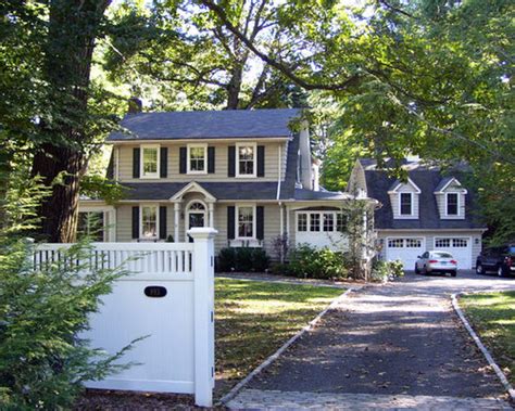 Colonial Style Garage Home Design Ideas Pictures Remodel And Decor