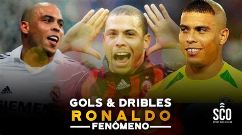 Gols e Dribles RONALDO FENÔMENO R9 YouTube