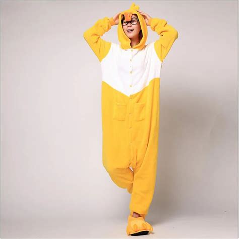 Hot Selling Womens Duck Pattern Footed Pyjamas For Adults Full Sleeve