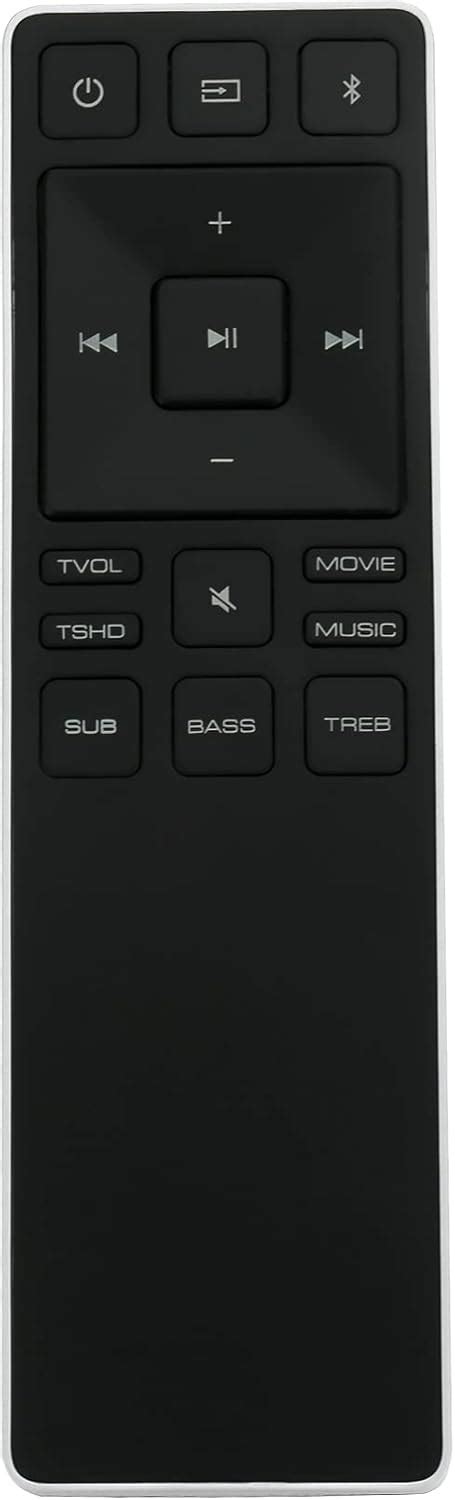 Amazon Xrs D Xrs D Replace Remote Control Fit For Vizio Sound