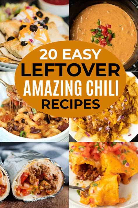 Best Leftover Chili Recipes