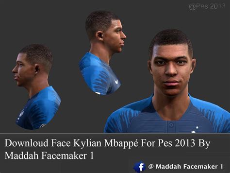 Ultigamerz Pes Kylian Mbappe France Nt Psg Face