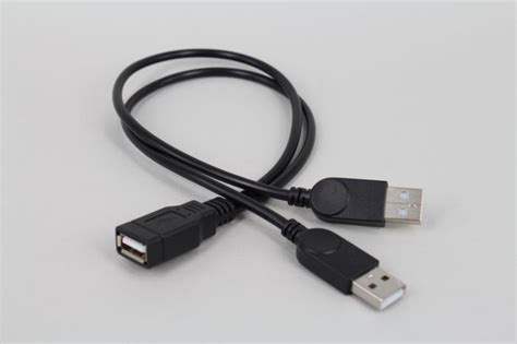 Cable de extensión USB 2 0 A macho A USB hembra 2 doble fuente de