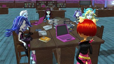 Monster High New Ghoul In School 2015 Promotional Art Mobygames