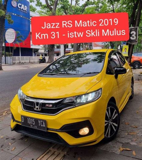 ANTiK Jazz RS Matic 2019 Km Low Pemakaian 2020 Bandung Murah Mobil