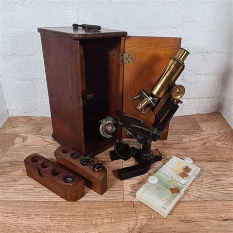 Bausch And Lomb Vintage Microscope Etsy