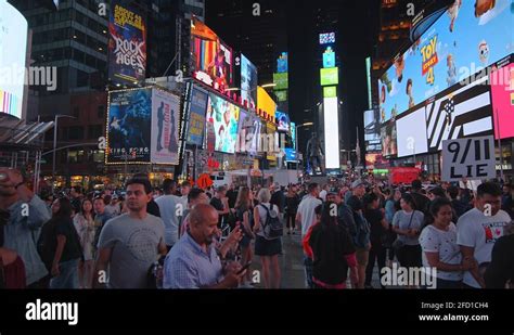 Ny Times Square Billboards Stock Videos And Footage Hd And 4k Video