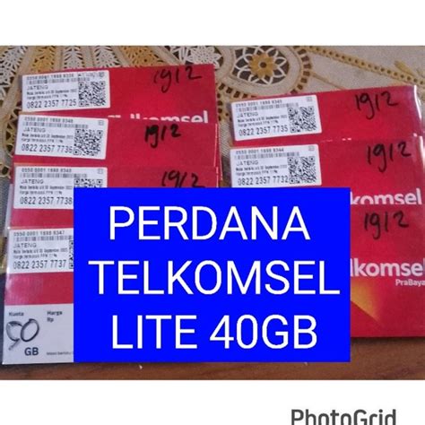 Jual Perdana TelkomseL 40 GB LITE EXP 11 12 24 Shopee Indonesia