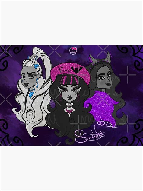 Monster High Haunt Couture Sticker For Sale By Plulto Redbubble