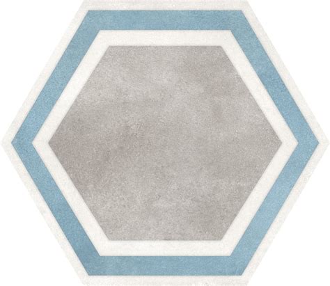 Hexagon Grey Framed Silver Lion Trading Company