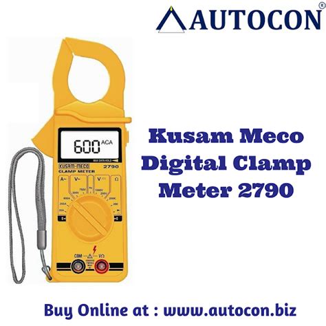 How To Use Kusam Meco Digital Clamp Meter To Measure Current