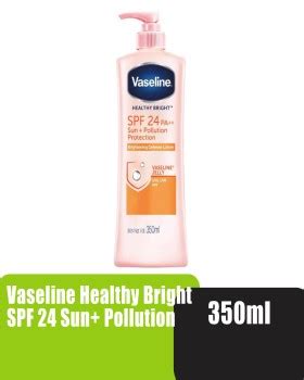 Vaseline Healthy Bright SPF 24 Sun Pollution Protection 350ml