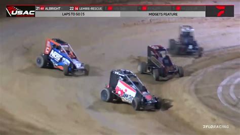 HIGHLIGHTS USAC Western States Midgets Placerville Speedway Spring